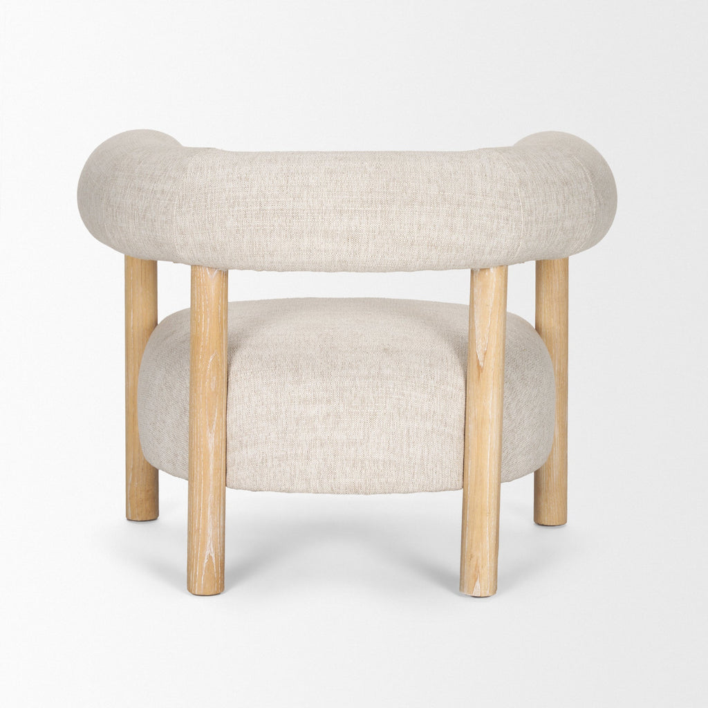 Mercana Gianna 37.4" x 30.7" x 28.4" Fabric Side Chair