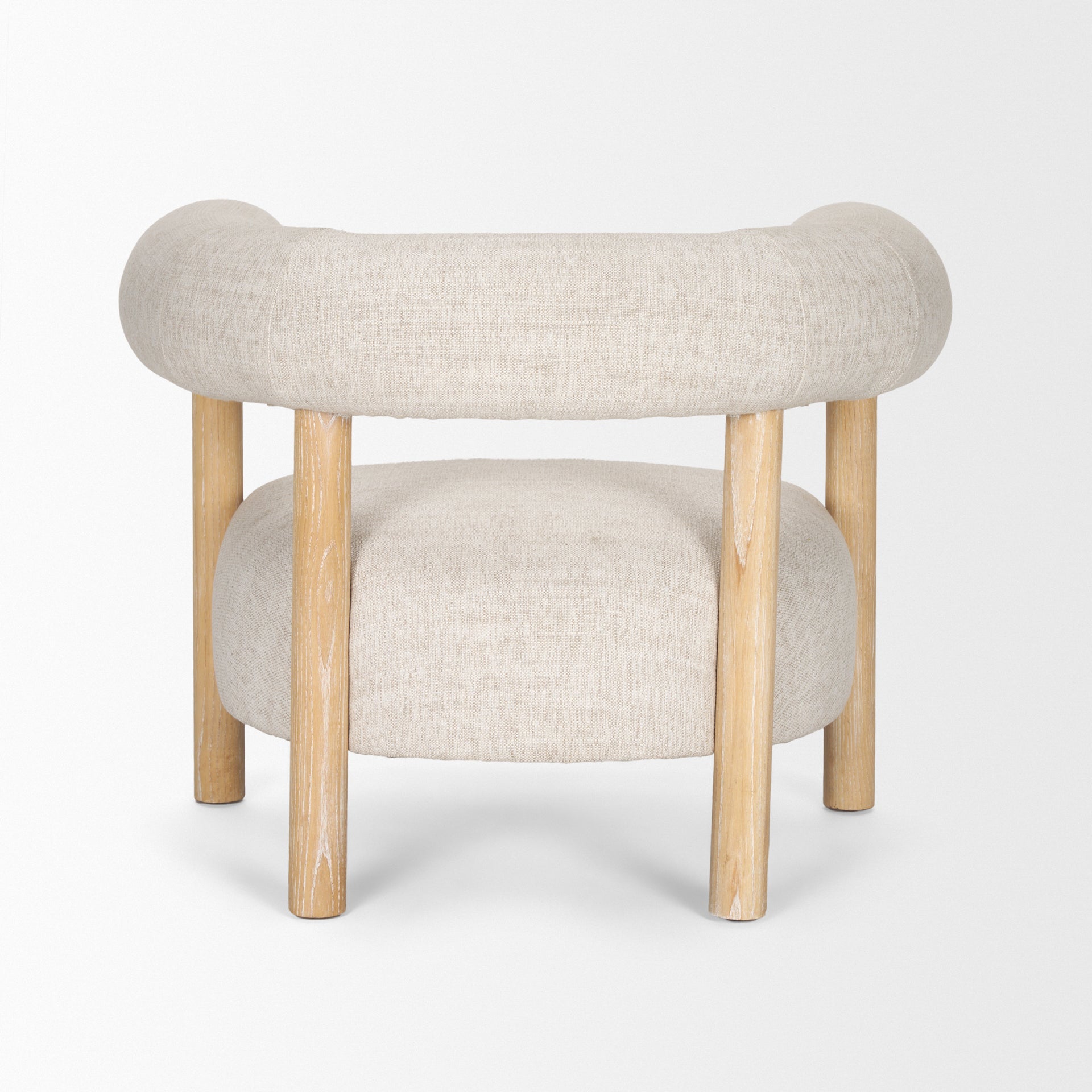 Mercana Gianna 37.4" x 30.7" x 28.4" Fabric Side Chair