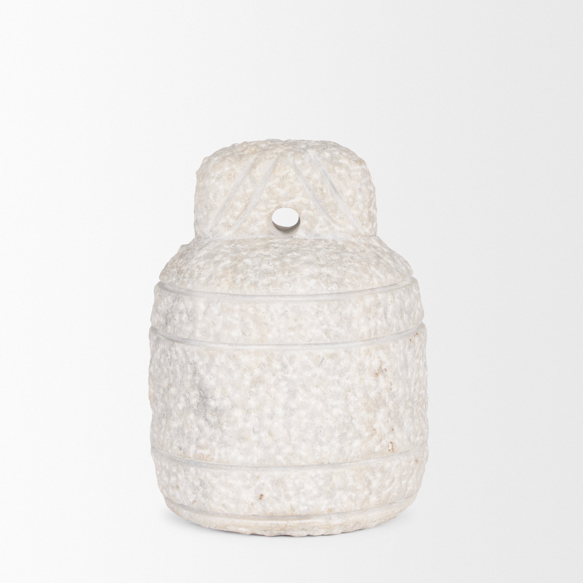 Mercana Irina 6" x 6" x 8" Marble Decorative Object