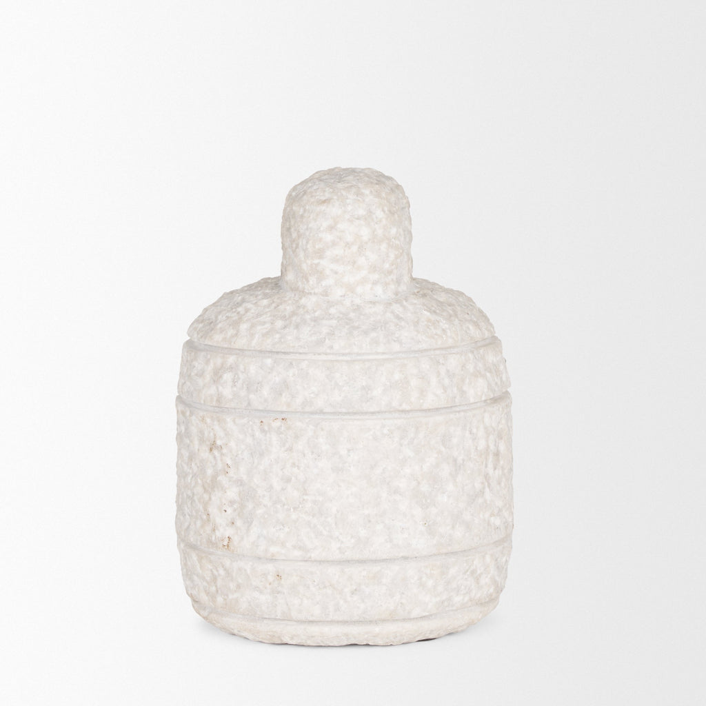 Mercana Irina 6" x 6" x 8" Marble Decorative Object