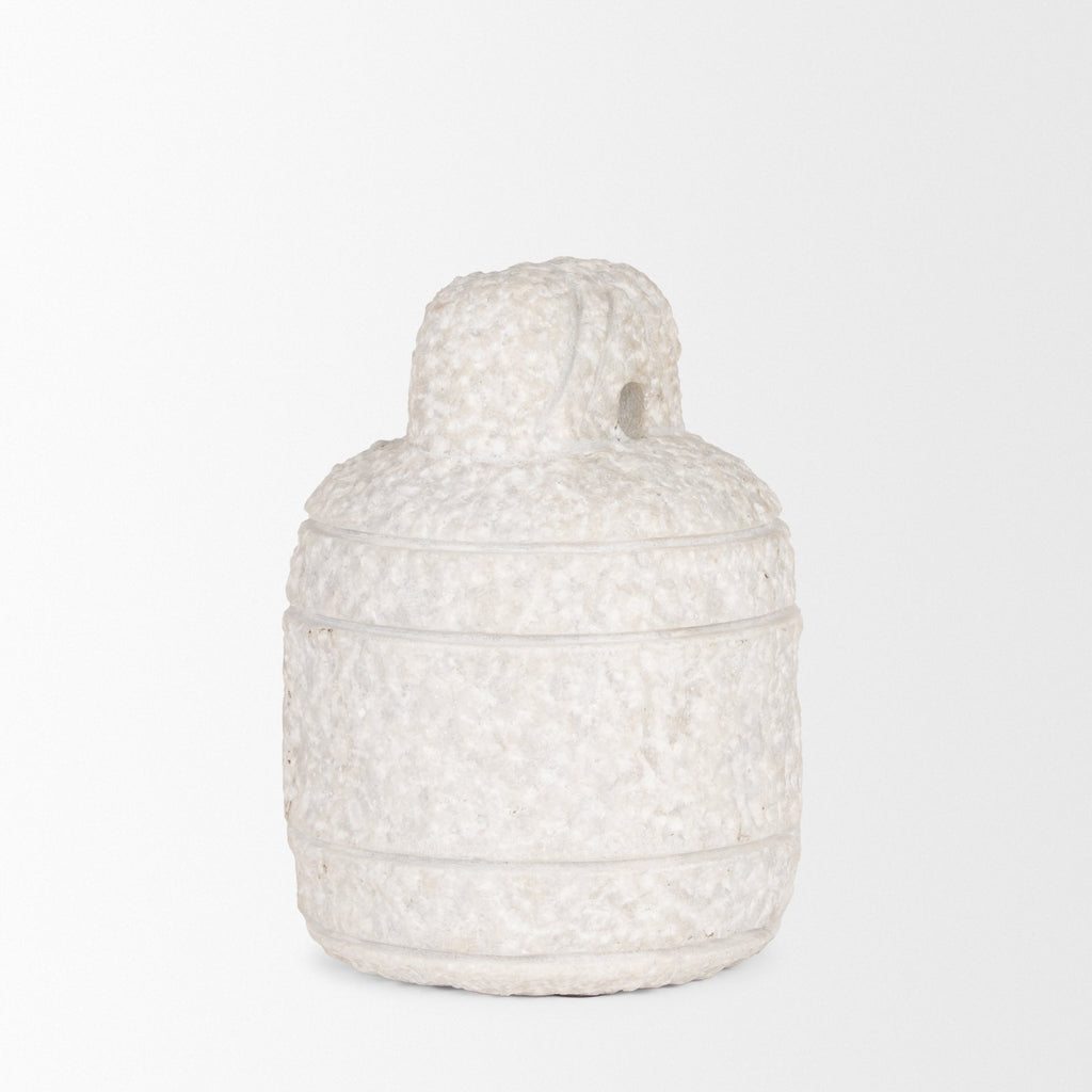Mercana Irina 6" x 6" x 8" Marble Decorative Object