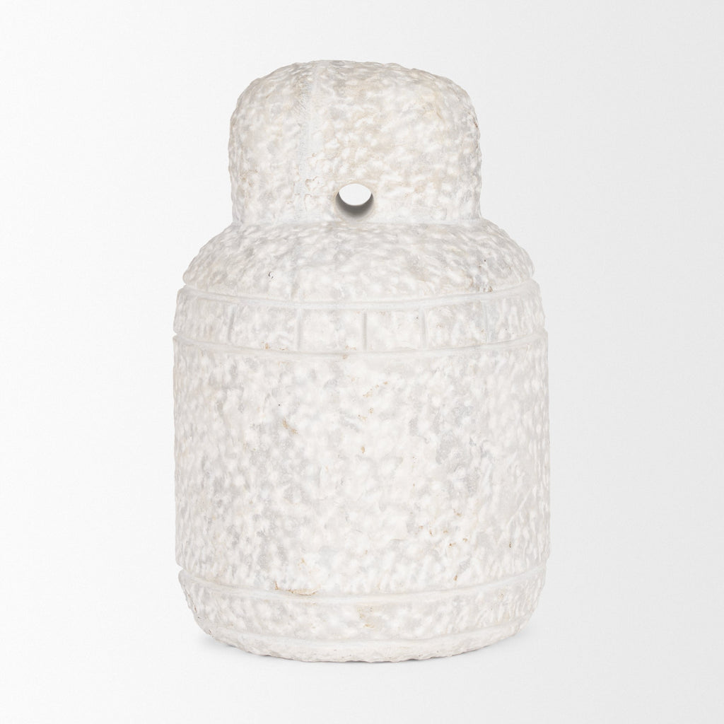 Mercana Irina 6.5" x 6.5" x 10" Marble Decorative Object
