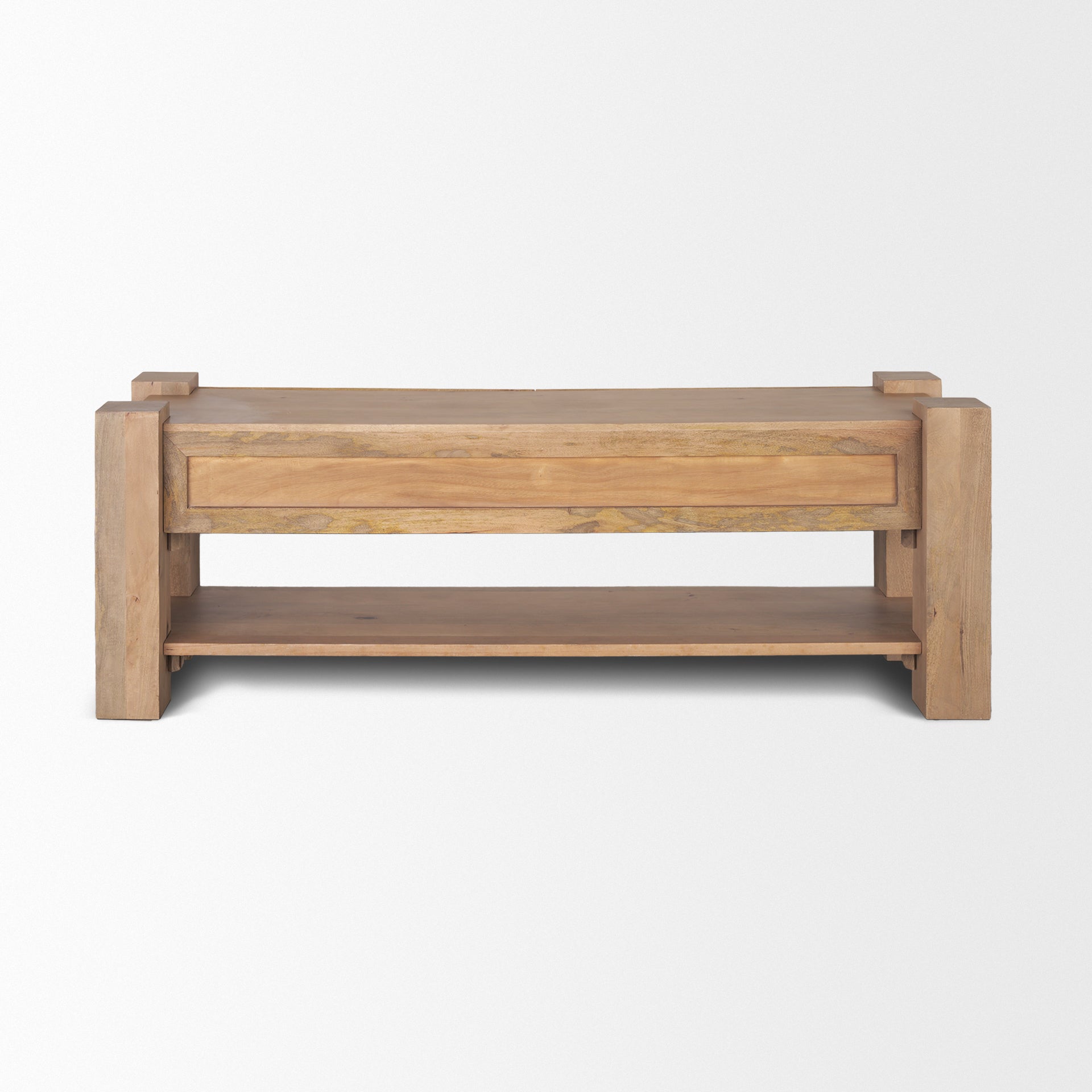 Mercana Beth 70" x 20" x 23.8" Solid Wood Media Unit