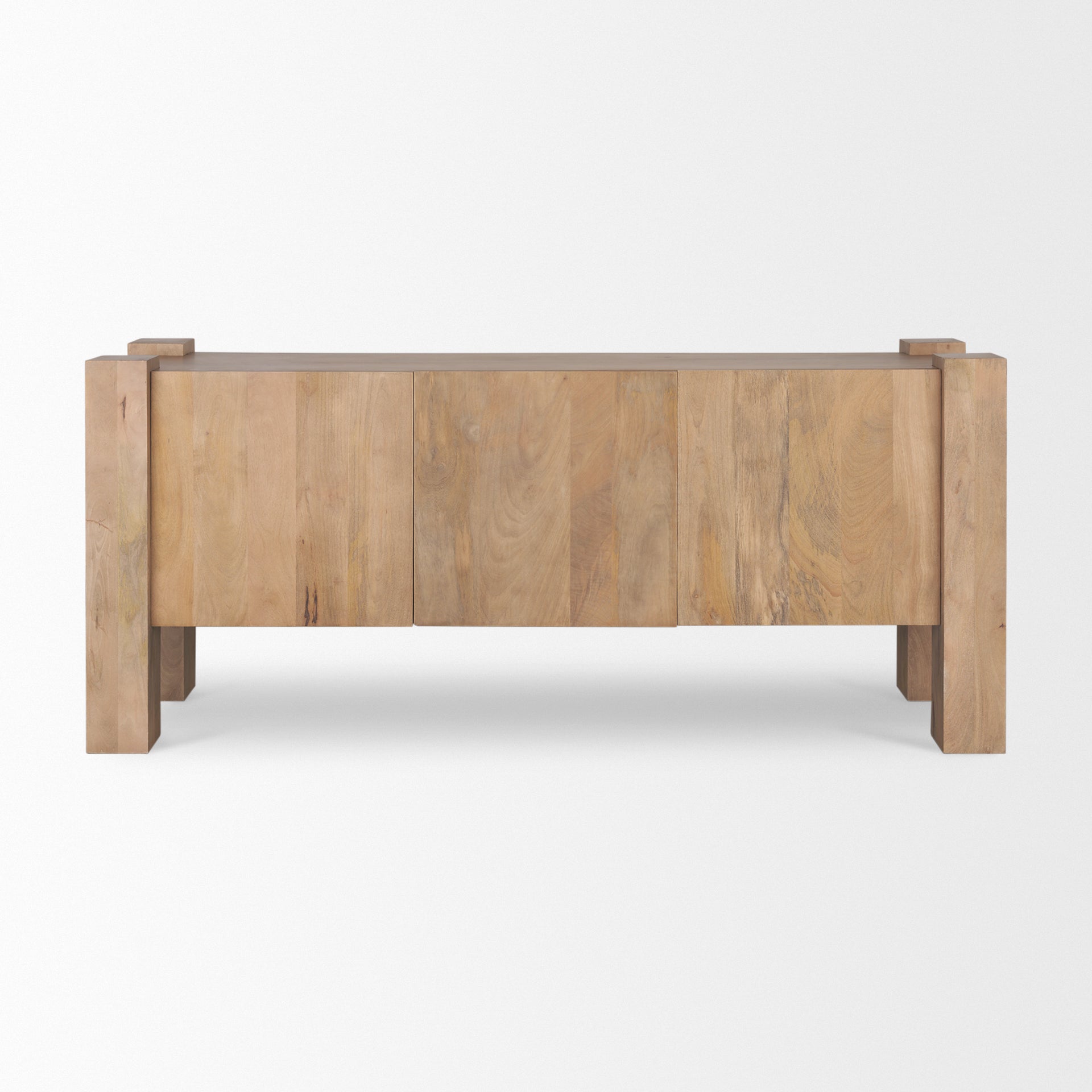 Mercana Beth 74.5" x 20" x 32.8" Solid Wood Sideboard