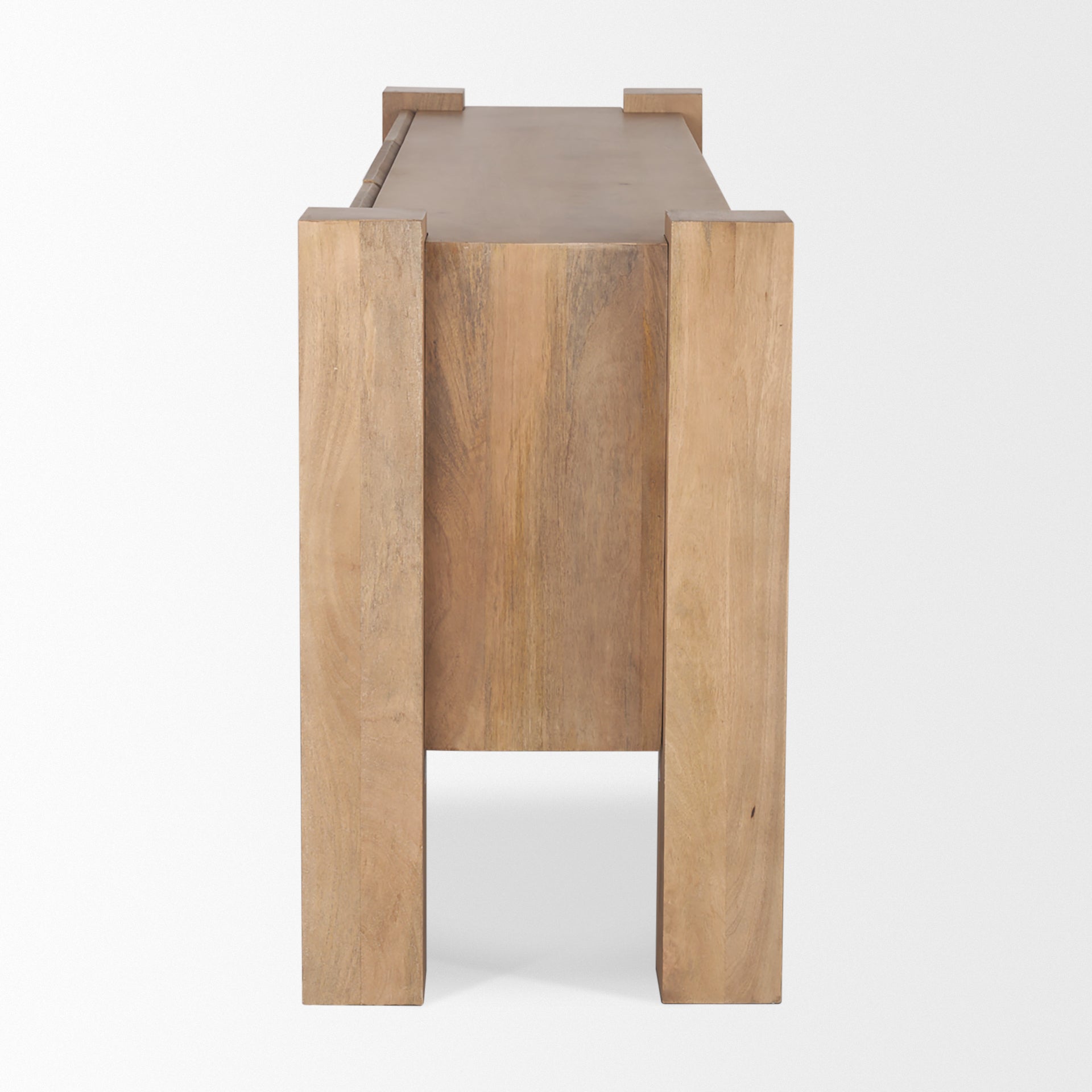 Mercana Beth 74.5" x 20" x 32.8" Solid Wood Sideboard