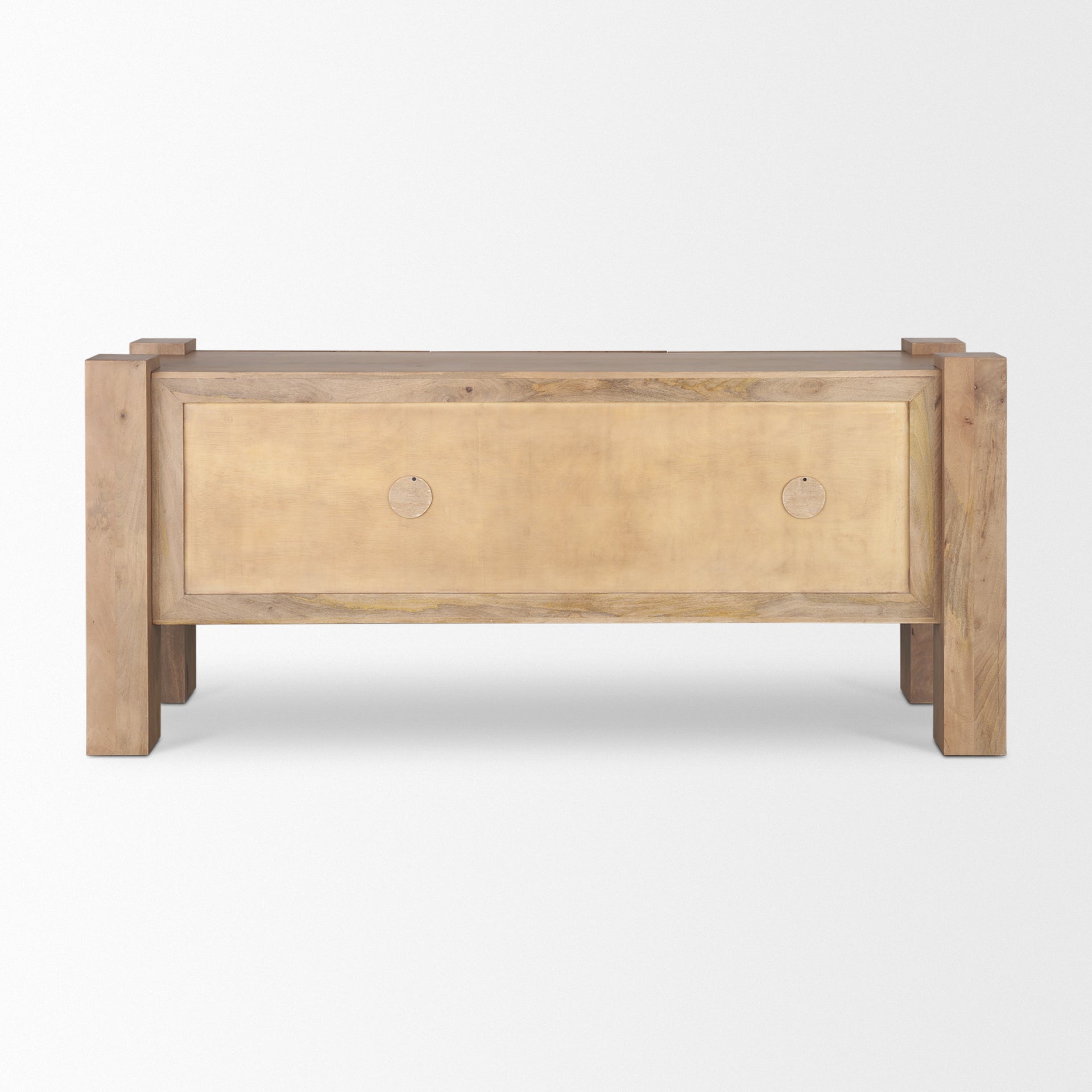 Mercana Beth 74.5" x 20" x 32.8" Solid Wood Sideboard