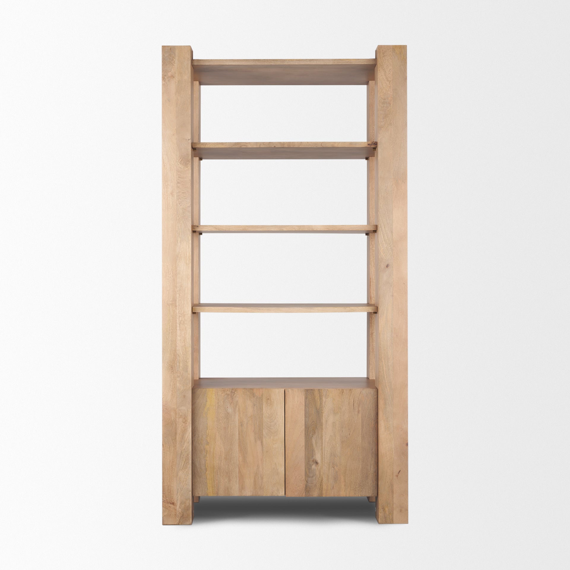 Mercana Beth 42" x 20" x 82" Solid Wood Wall Shelf