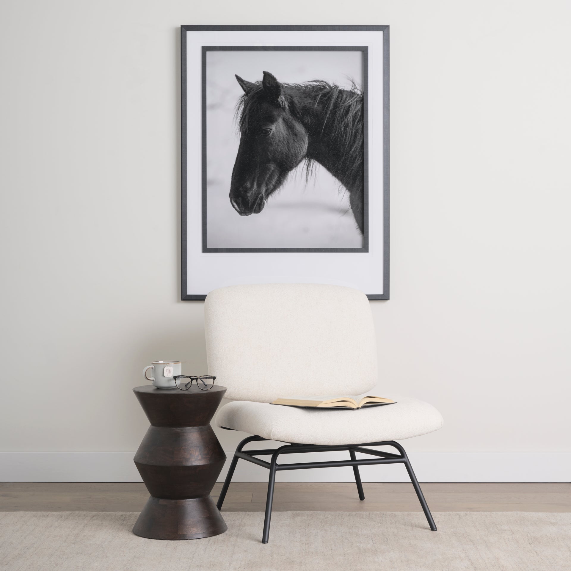 Mercana Odessa 12" x 12" x 17.5" Side Table