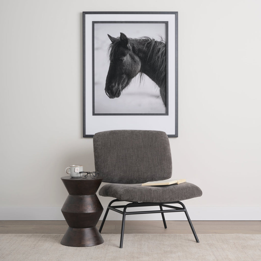 Mercana Nora 25" x 30.3" x 31" Fabric Side Chair