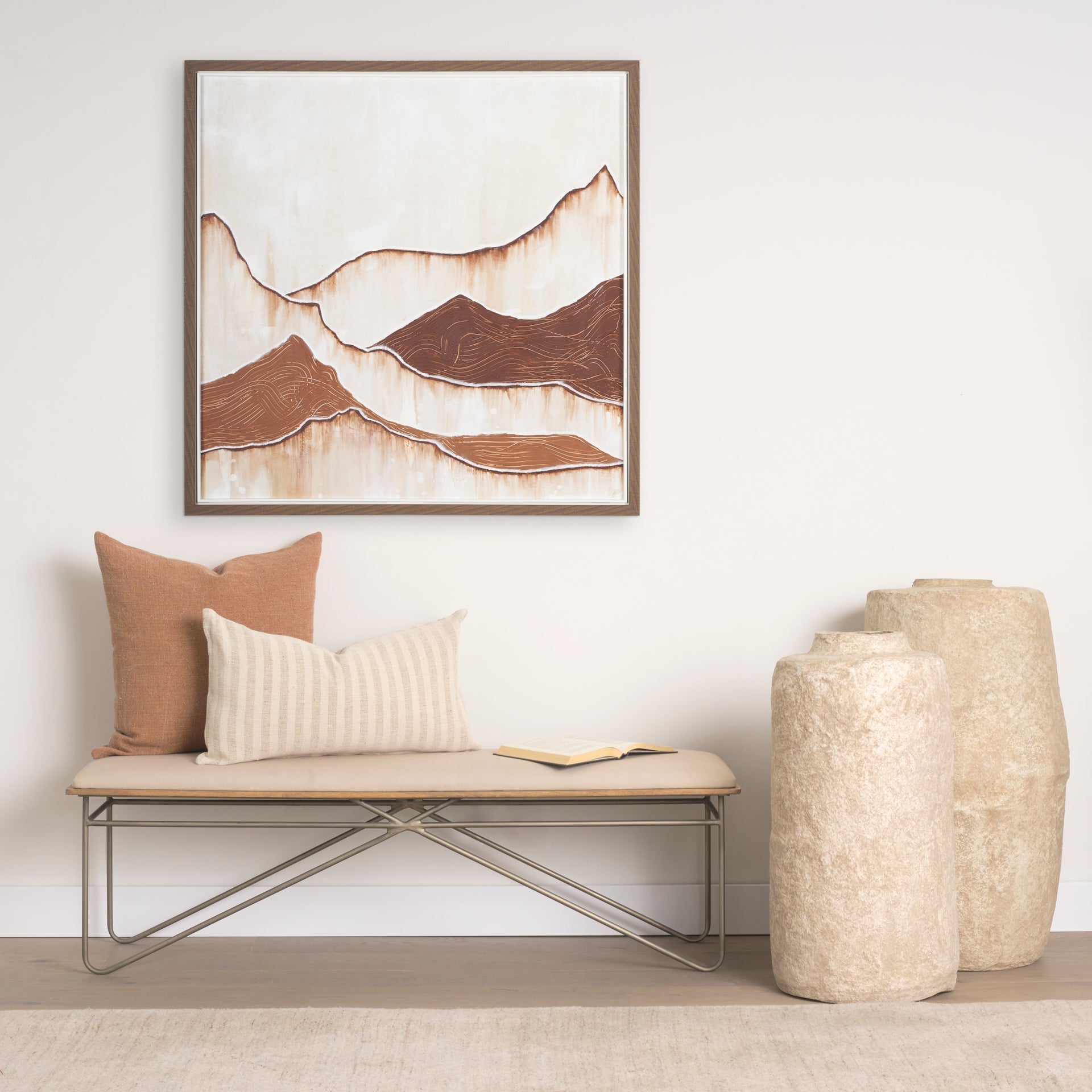 Mercana Camille 55.5" x 16" x 17" Bench