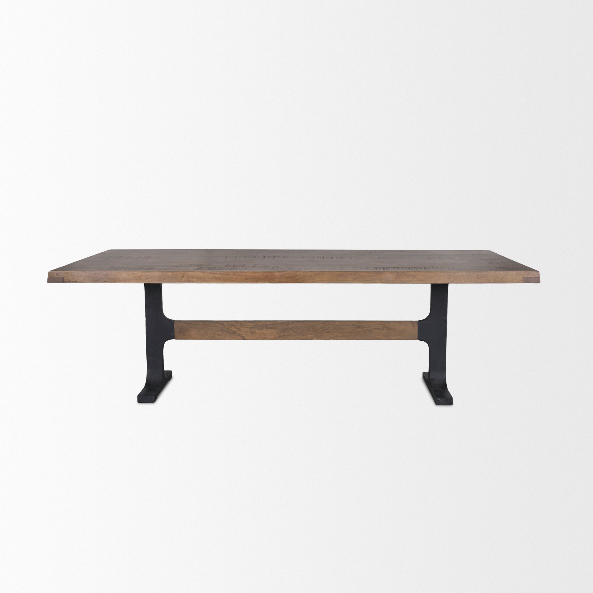 Mercana Araxi 95" x 41" x 30" Solid Wood Dining Table