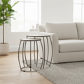 Mercana Clapp 22" x 21" x 26" Metal Side Table