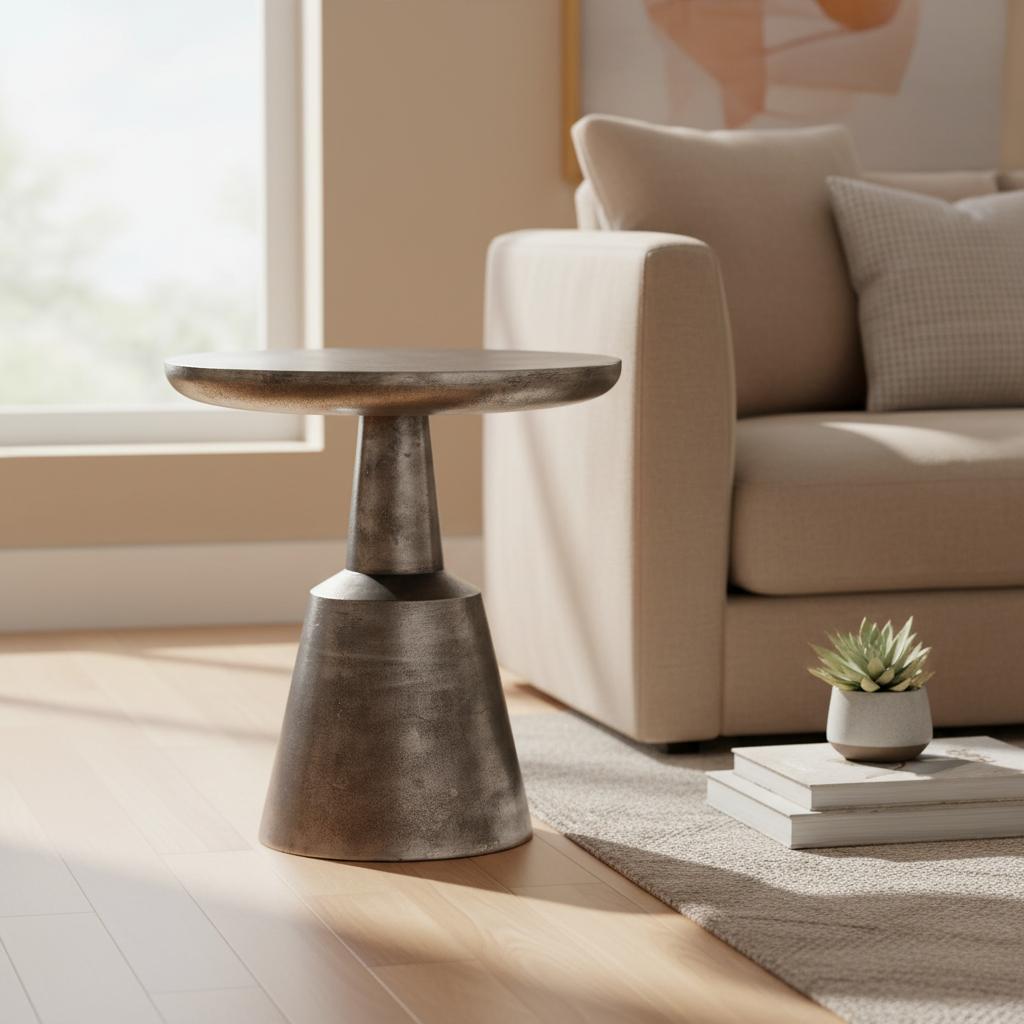 Mercana Bobbi 20" x 20" x 21" Side Table