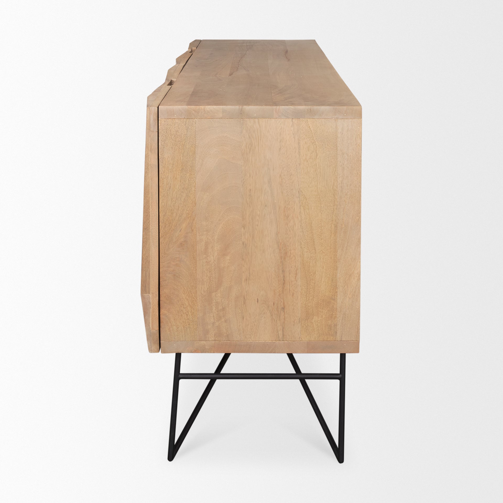 Mercana Darwin 80" x 17.5" x 30" Solid Wood Sideboard