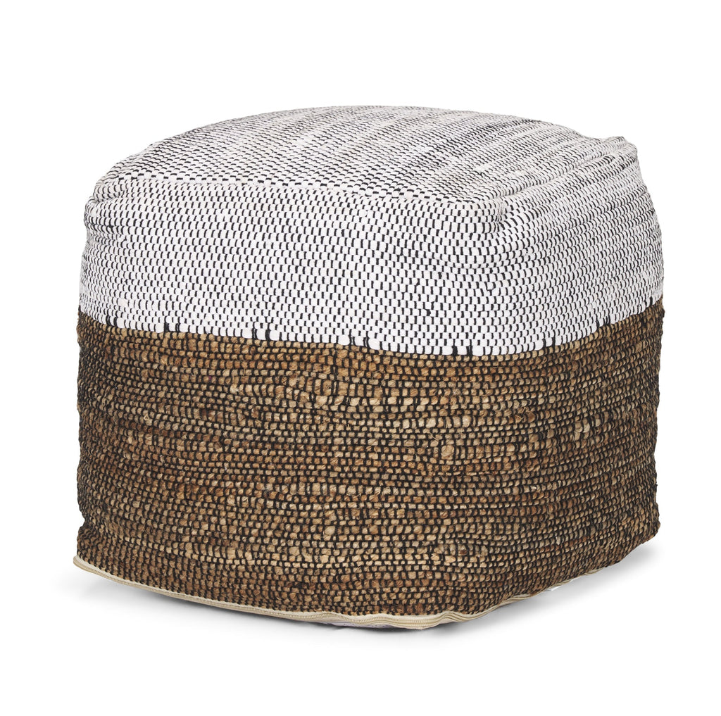 Mercana Samiya 16" x 16" x 16" Pouf