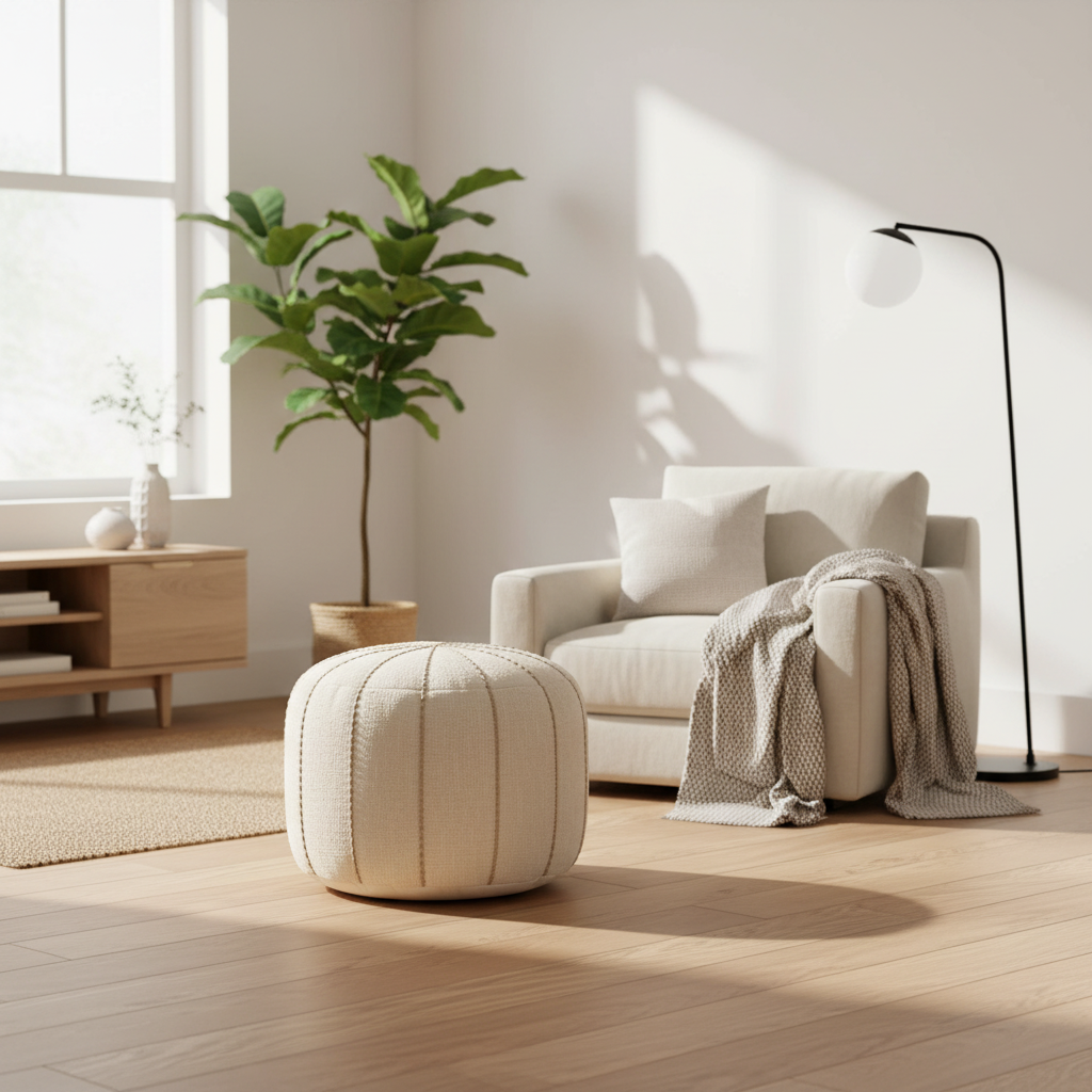 Mercana Sachi 18" x 18" x 14" Pouf