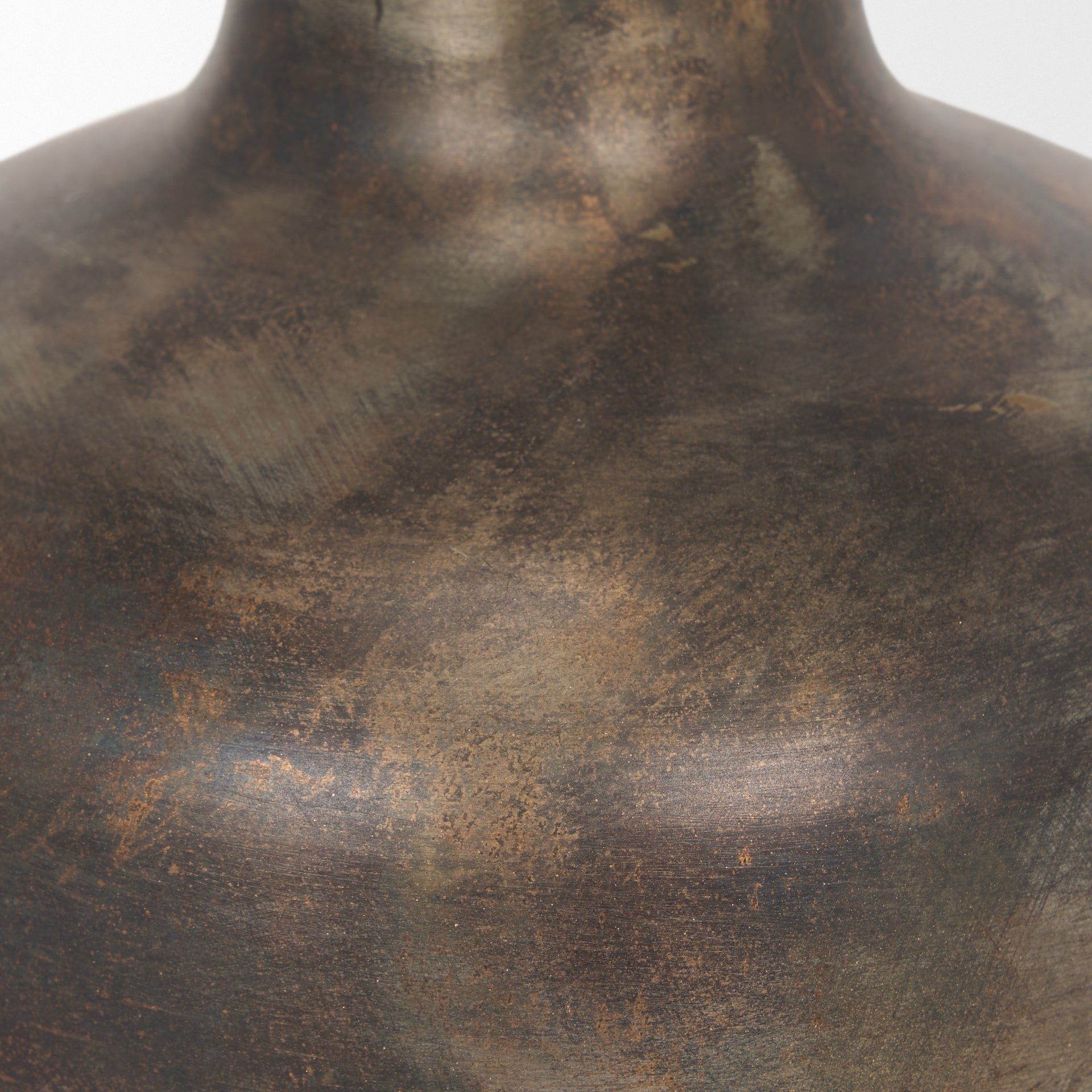 Mercana Daya 6.3" x 6.3" x 6.5" Metal Vase