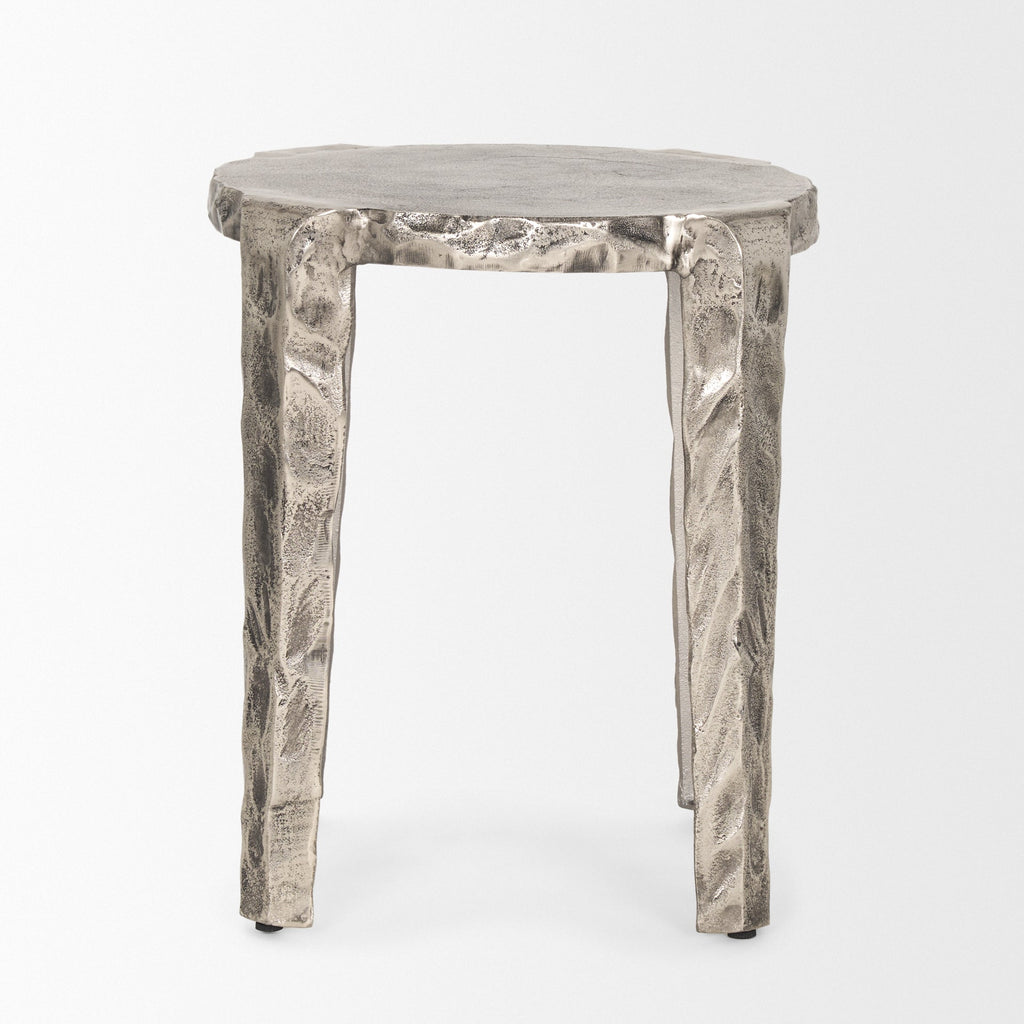 Mercana Randy 20" x 20" x 21" Metal Side Table