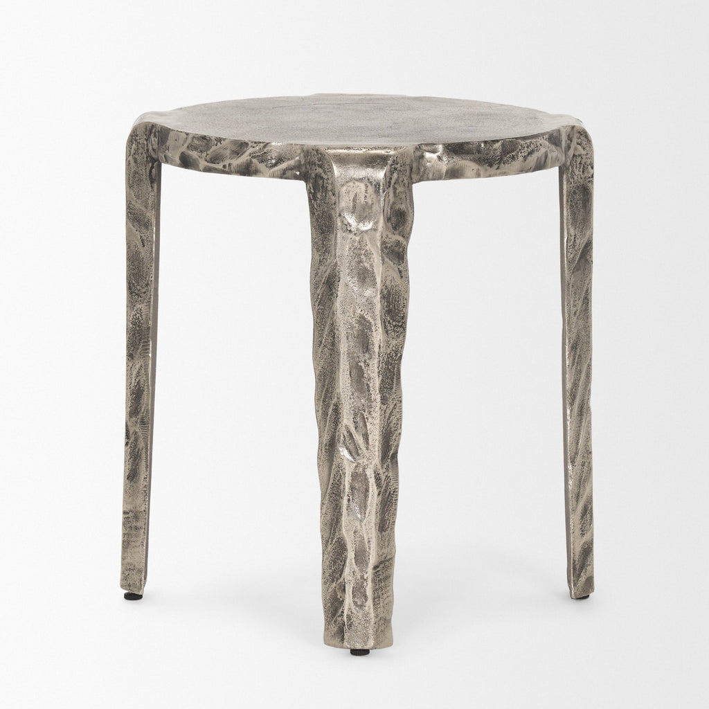 Mercana Randy 20" x 20" x 21" Metal Side Table