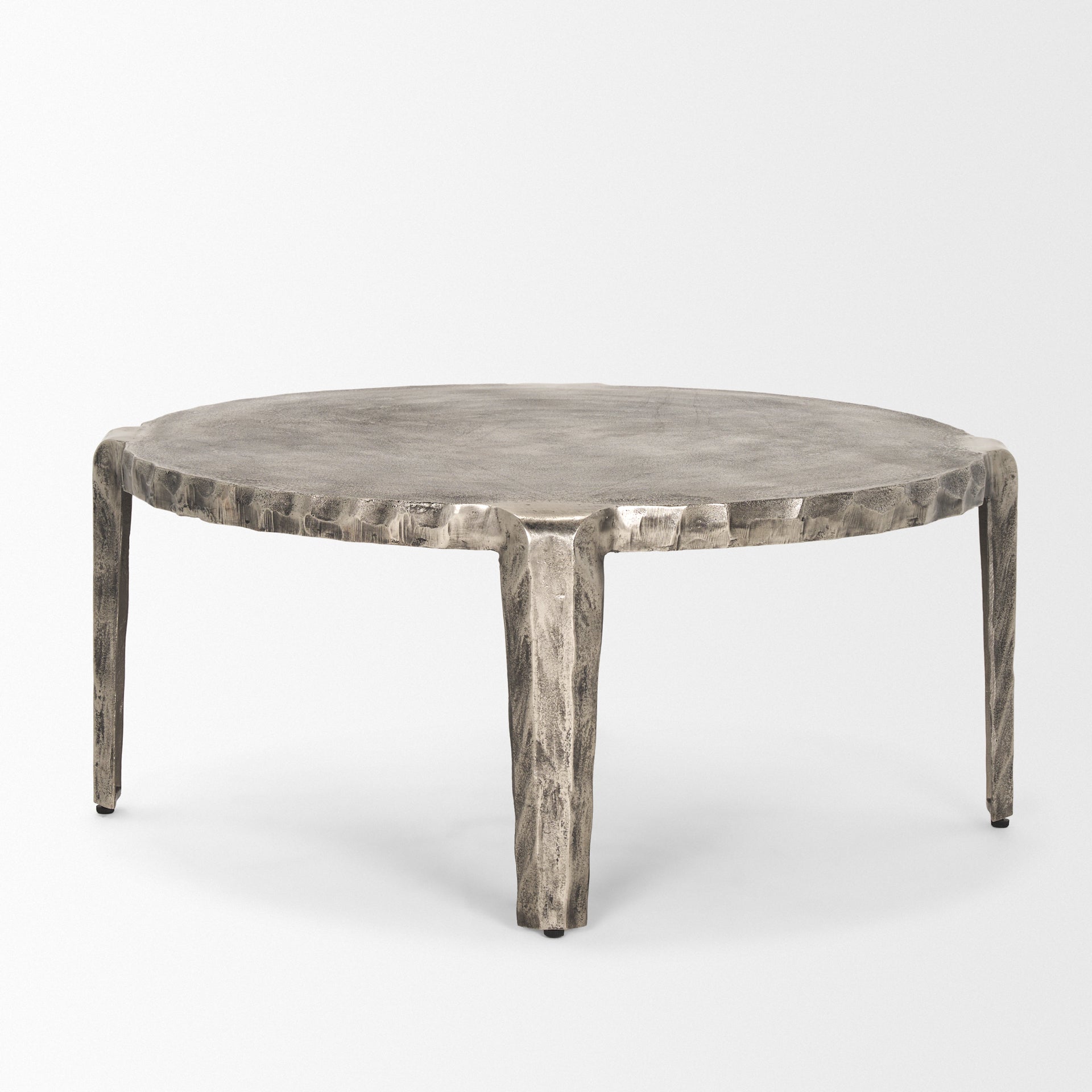 Mercana Randy 38.5" x 38.5" x 16.3" Metal Coffee Table