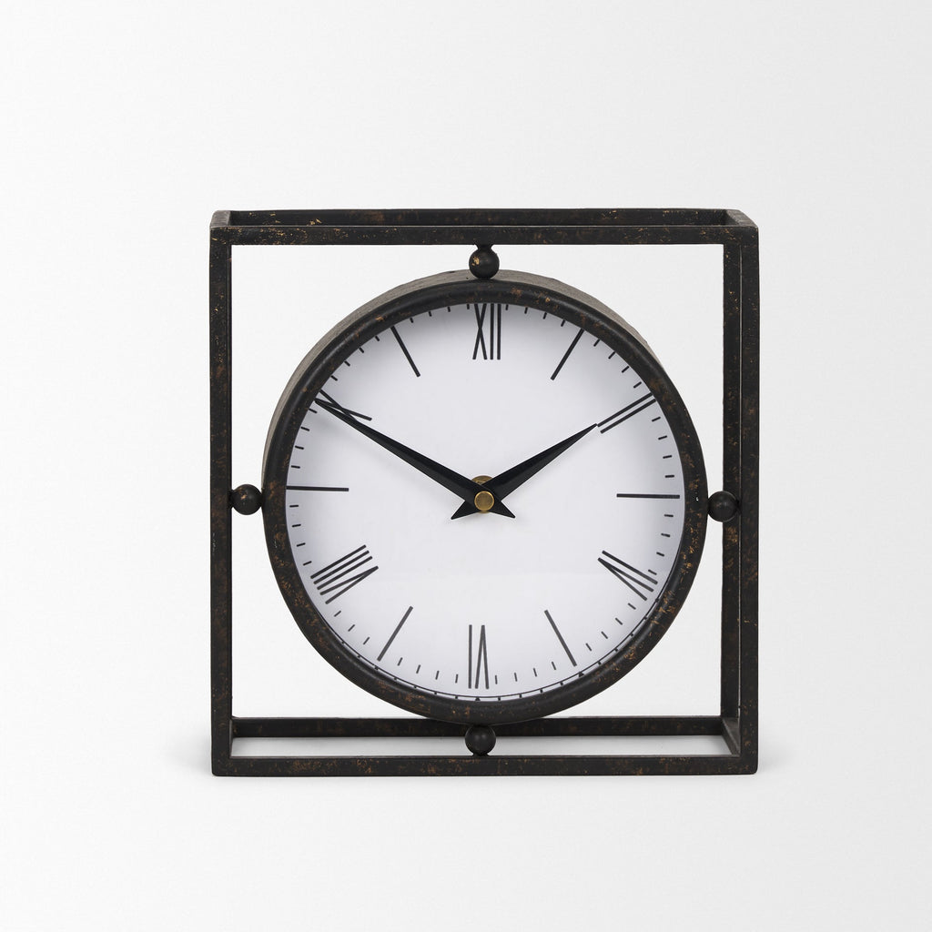 Mercana Raisa 3.1" x 1.3" x 3.1" Table Clock