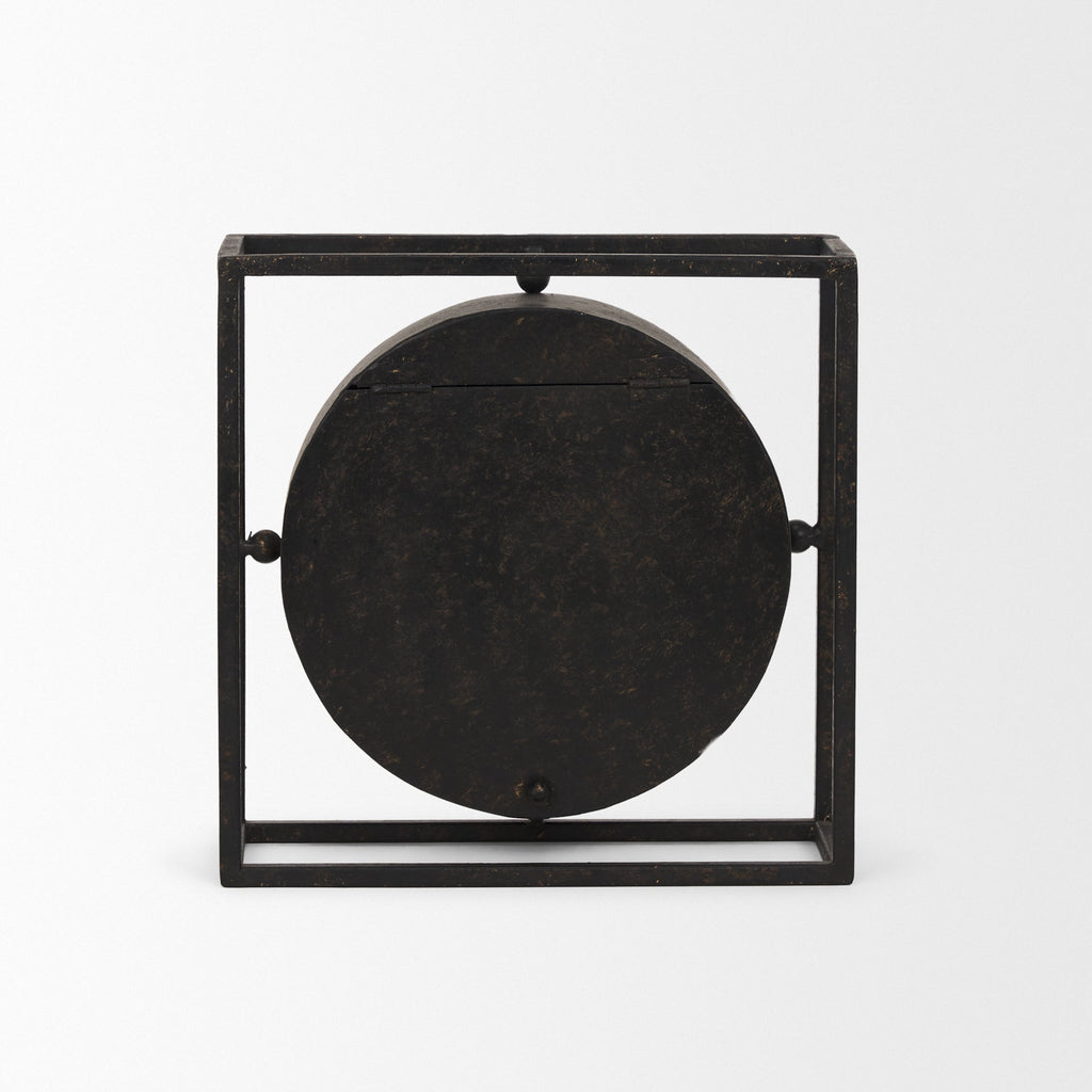 Mercana Raisa 3.1" x 1.3" x 3.1" Table Clock