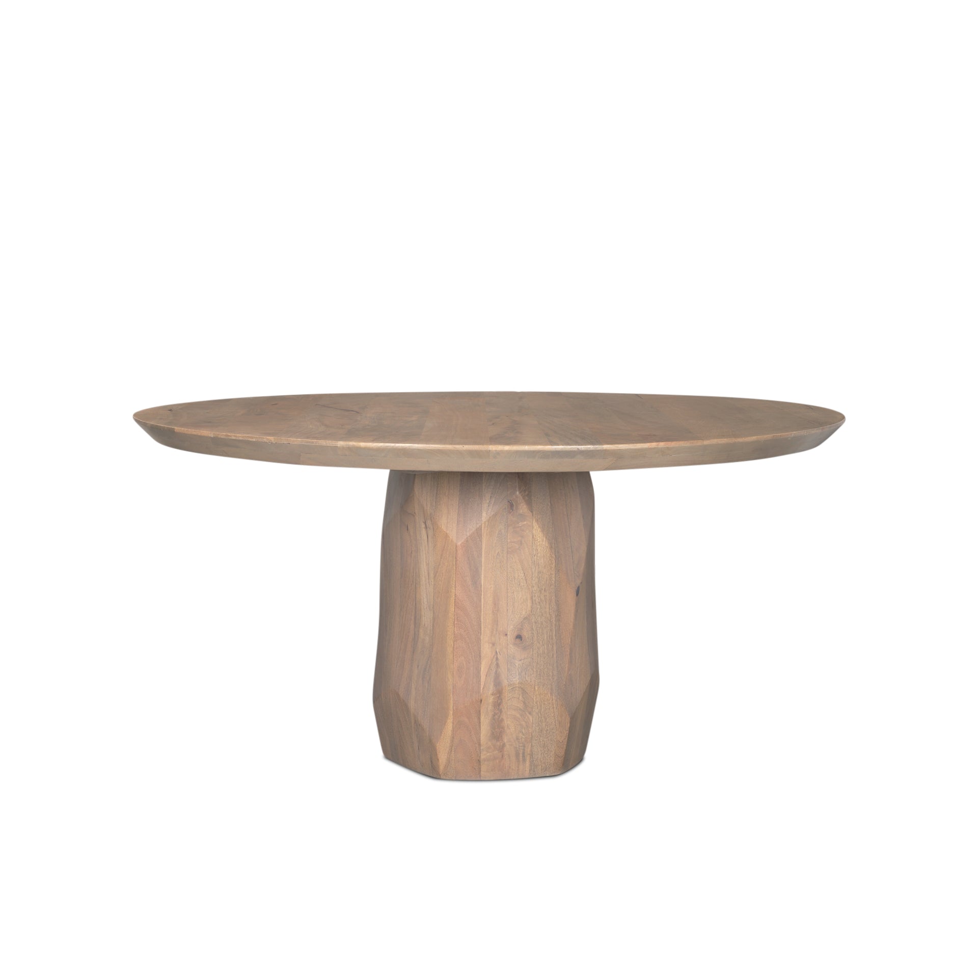 Mercana Fitzgerald 60" x 60" x 30" Solid Wood Dining Table