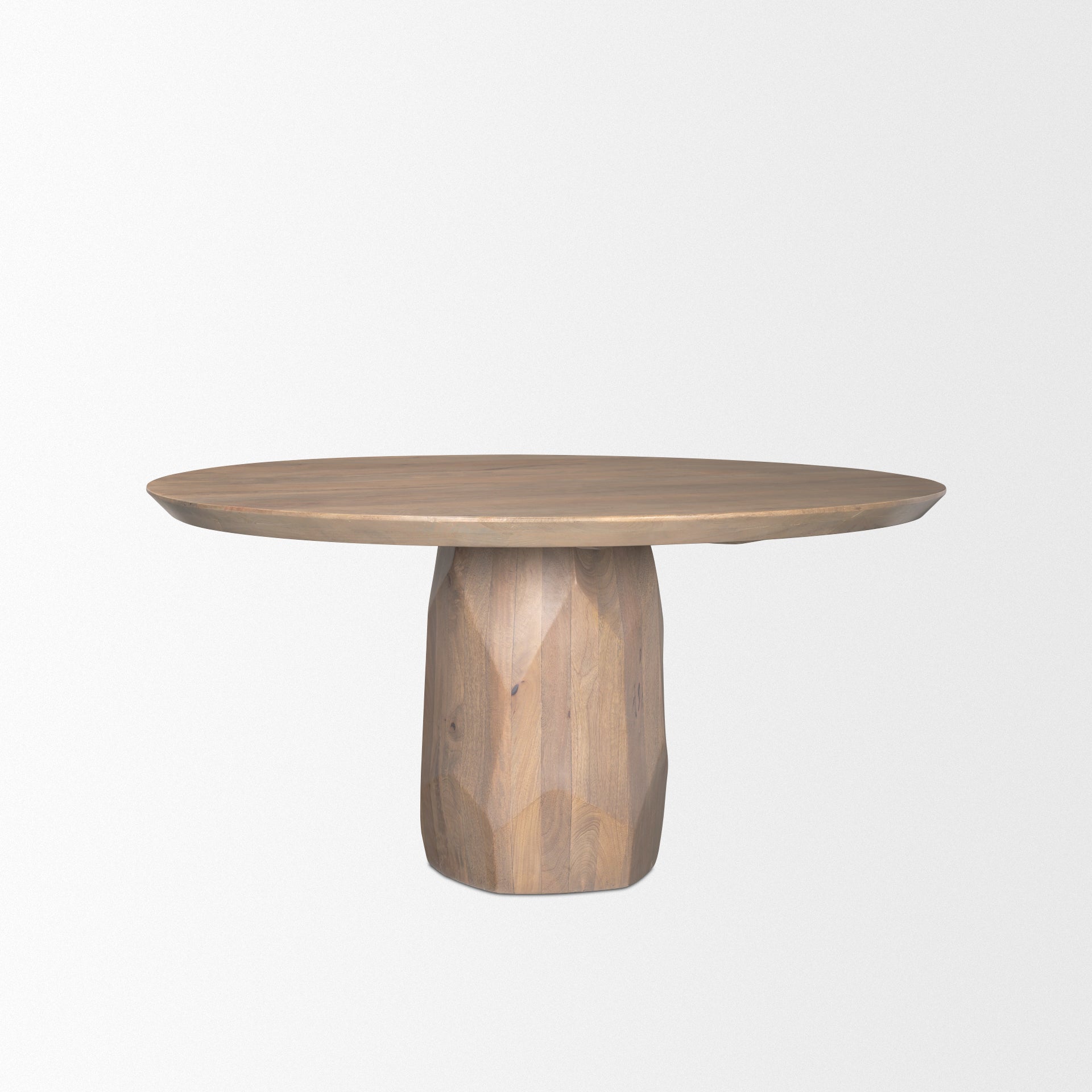 Mercana Fitzgerald 60" x 60" x 30" Solid Wood Dining Table