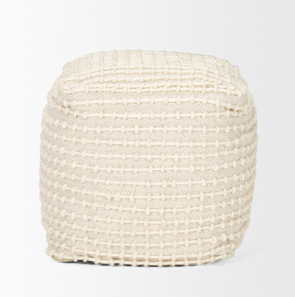 Mercana Sakaye 16" x 16" x 16" Pouf