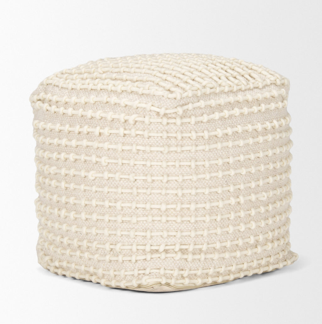 Mercana Sakaye 16" x 16" x 16" Pouf
