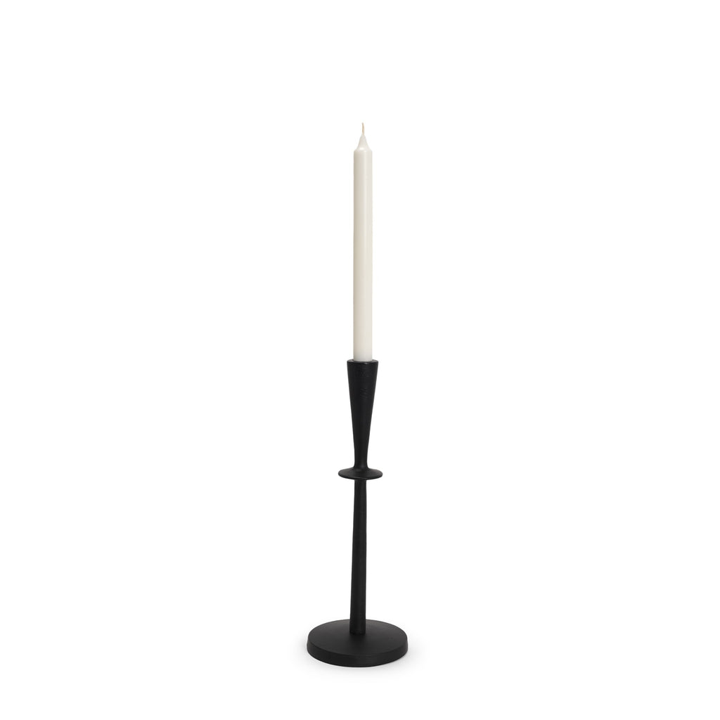 Mercana Qwin 4.5" x 4.5" x 13" Metal Candle Holder