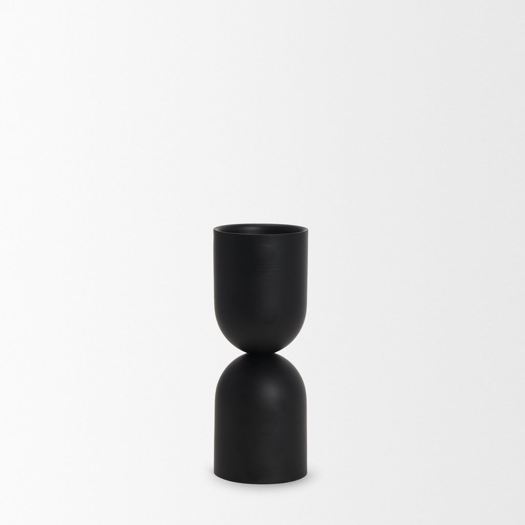 Mercana Qamra 3.5" x 3.5" x 9.3" Metal Candle Holder