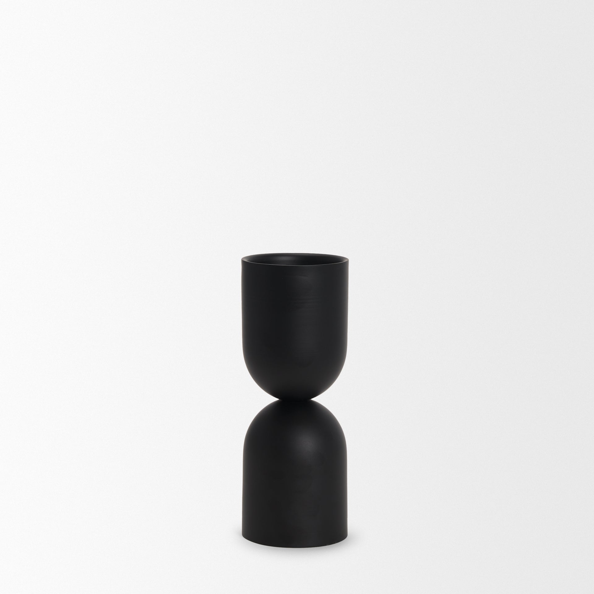 Mercana Qamra 3.5" x 3.5" x 9.3" Metal Candle Holder