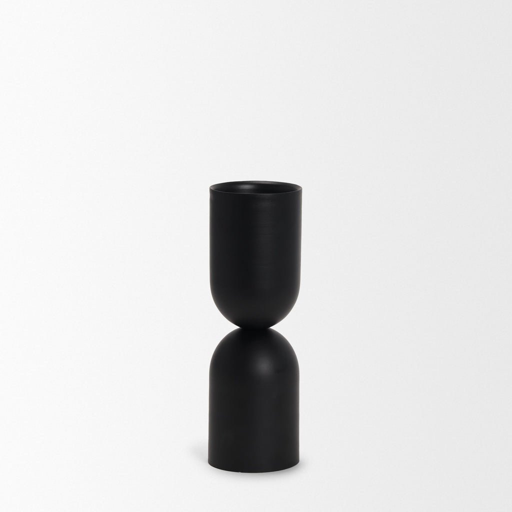 Mercana Qamra 3.5" x 3.5" x 11" Metal Candle Holder