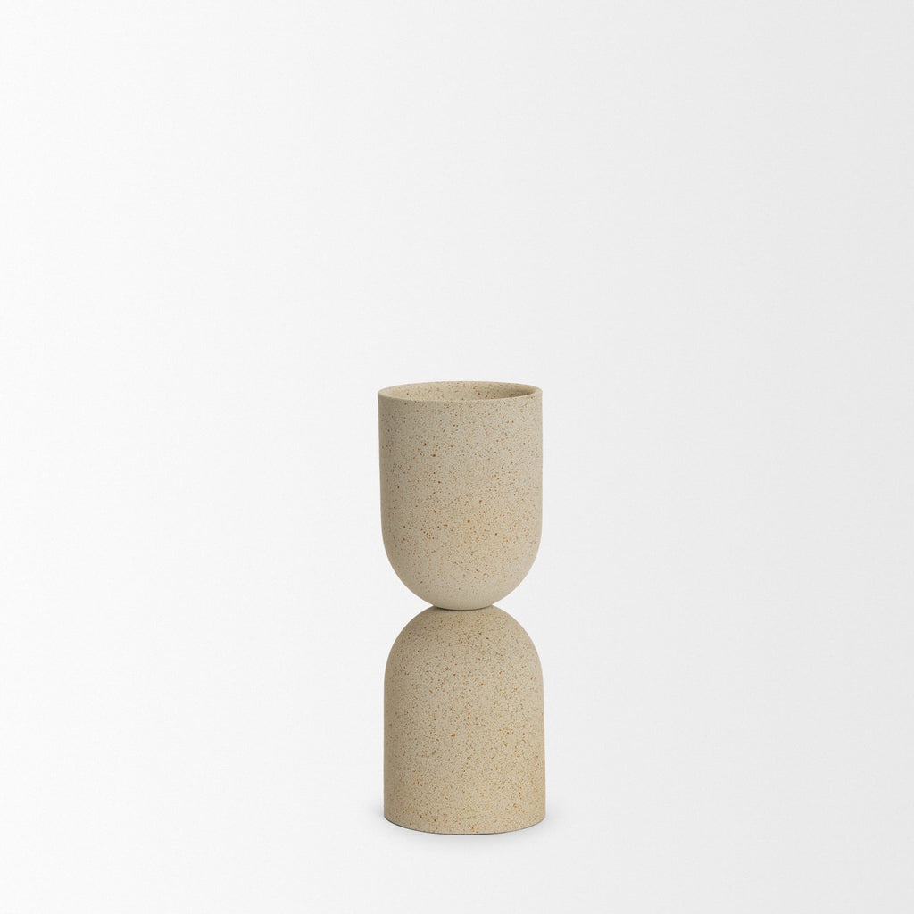 Mercana Qamra 3.5" x 3.5" x 9.3" Metal Candle Holder