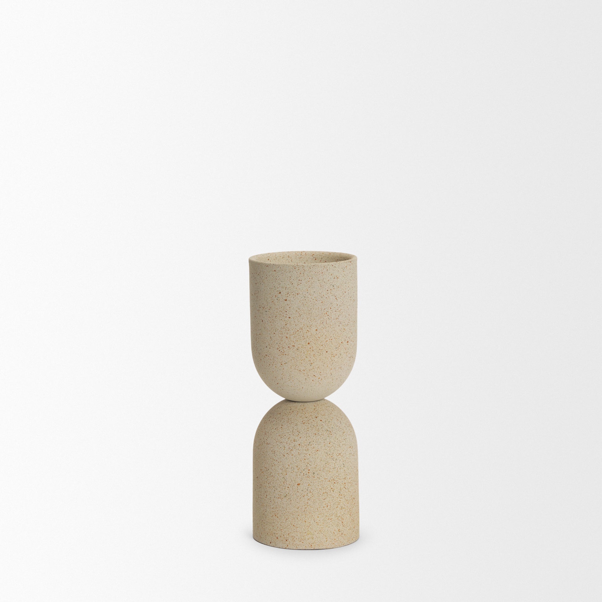 Mercana Qamra 3.5" x 3.5" x 9.3" Metal Candle Holder
