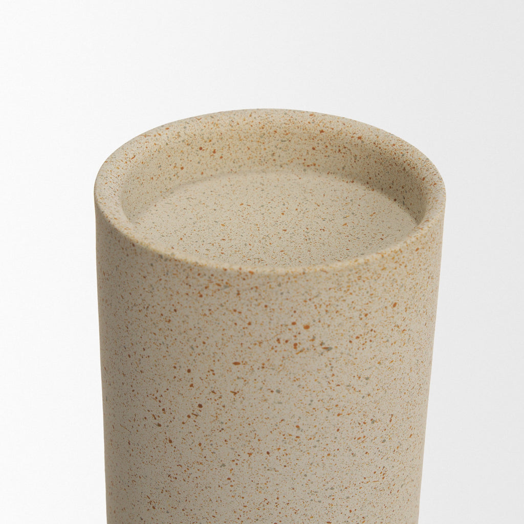 Mercana Qamra 3.5" x 3.5" x 9.3" Metal Candle Holder