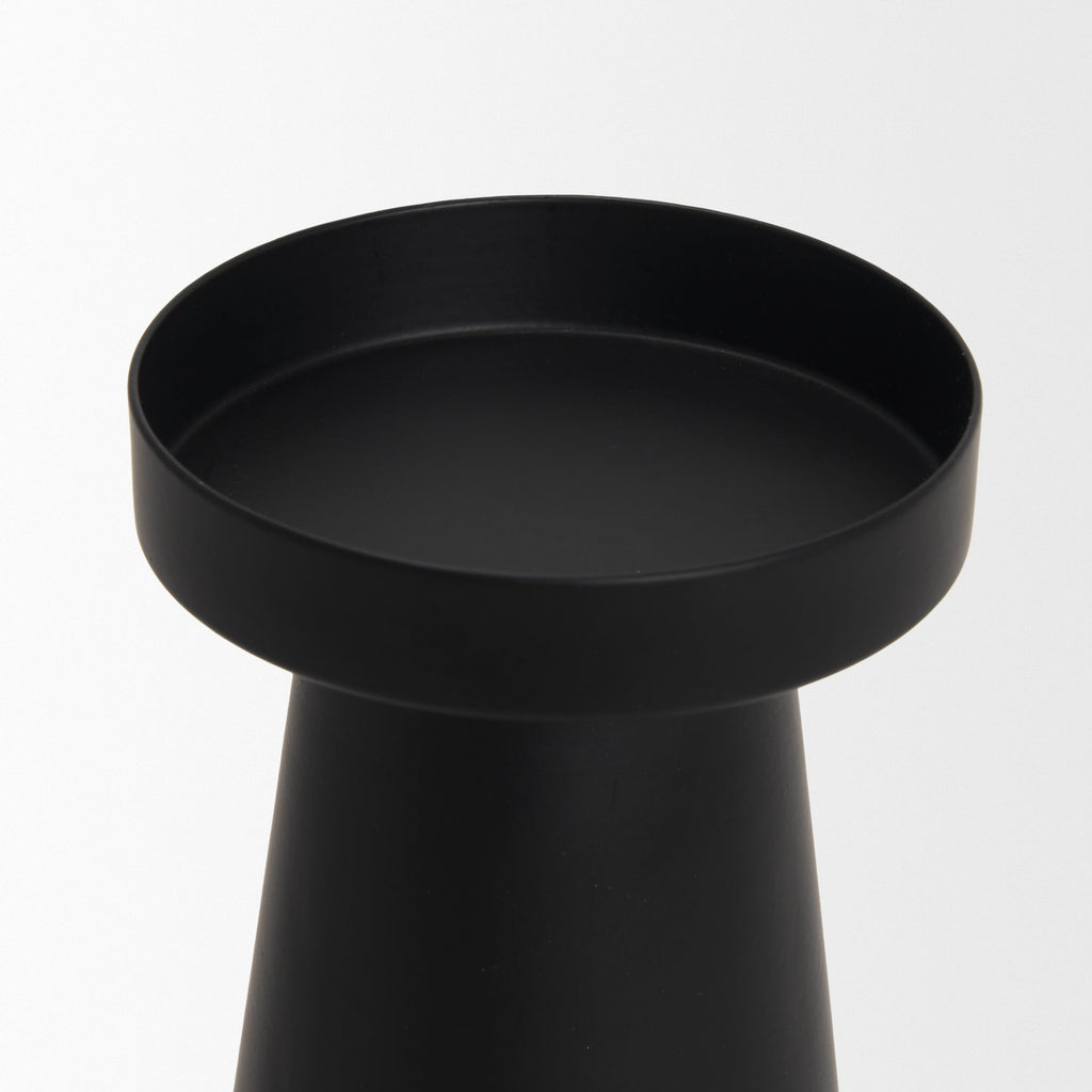 Mercana Quadir 4" x 4" x 9.8" Metal Candle Holder
