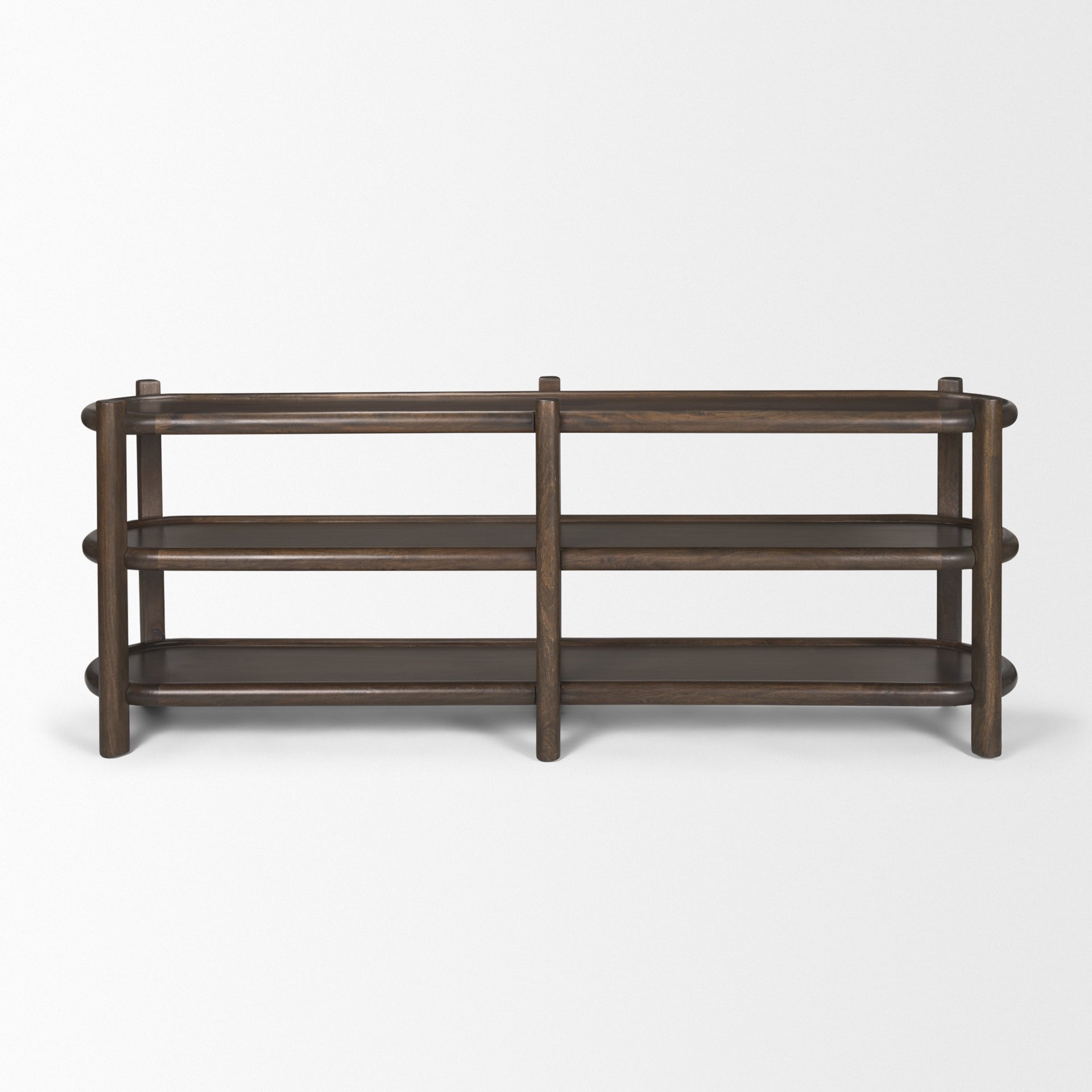 Mercana Romi 80" x 19" x 30" Solid Wood Console Table