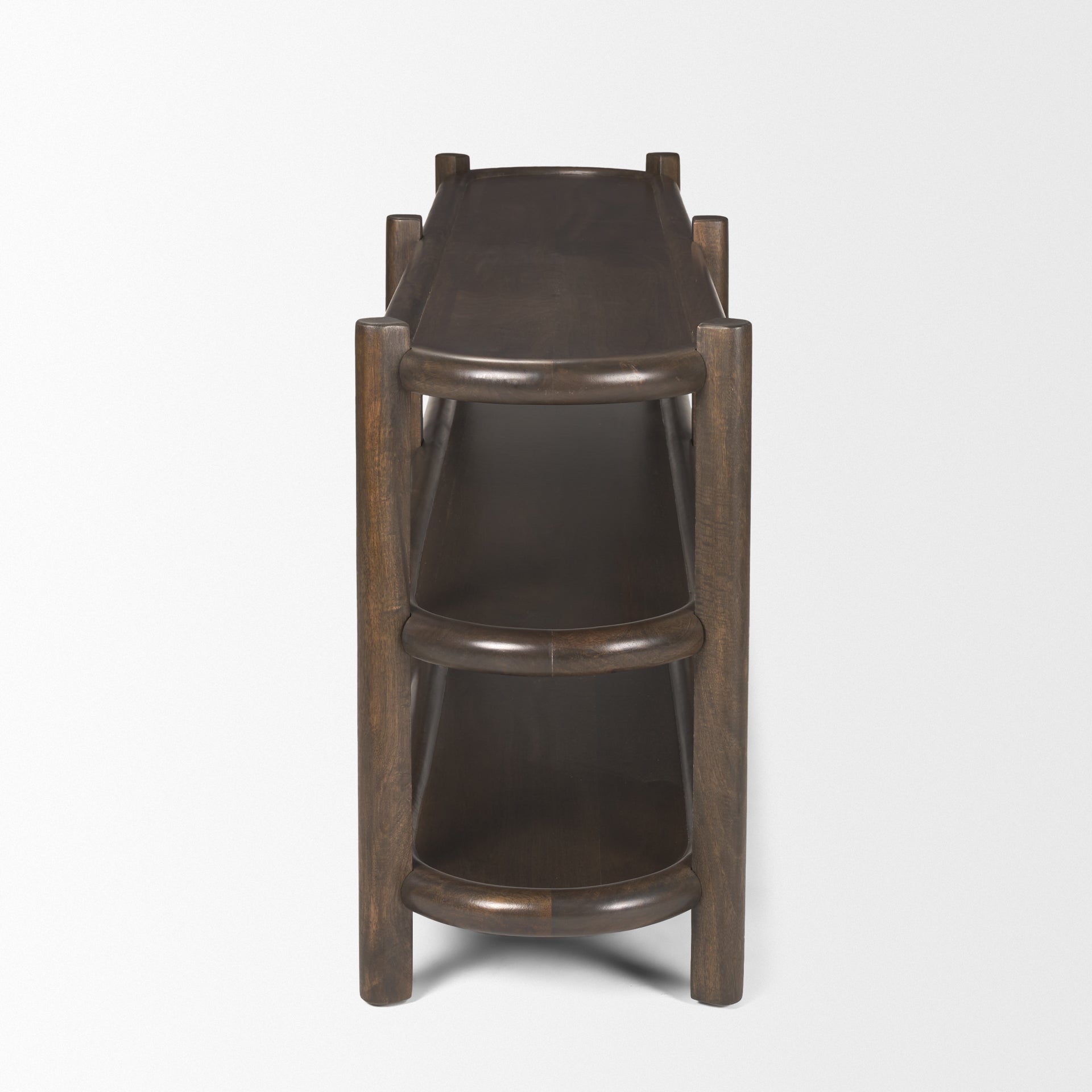 Mercana Romi 80" x 19" x 30" Solid Wood Console Table