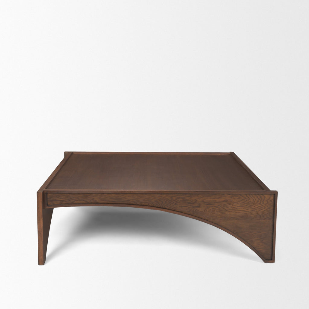 Mercana Laraya 48" x 48" x 15" Solid Wood Coffee Table