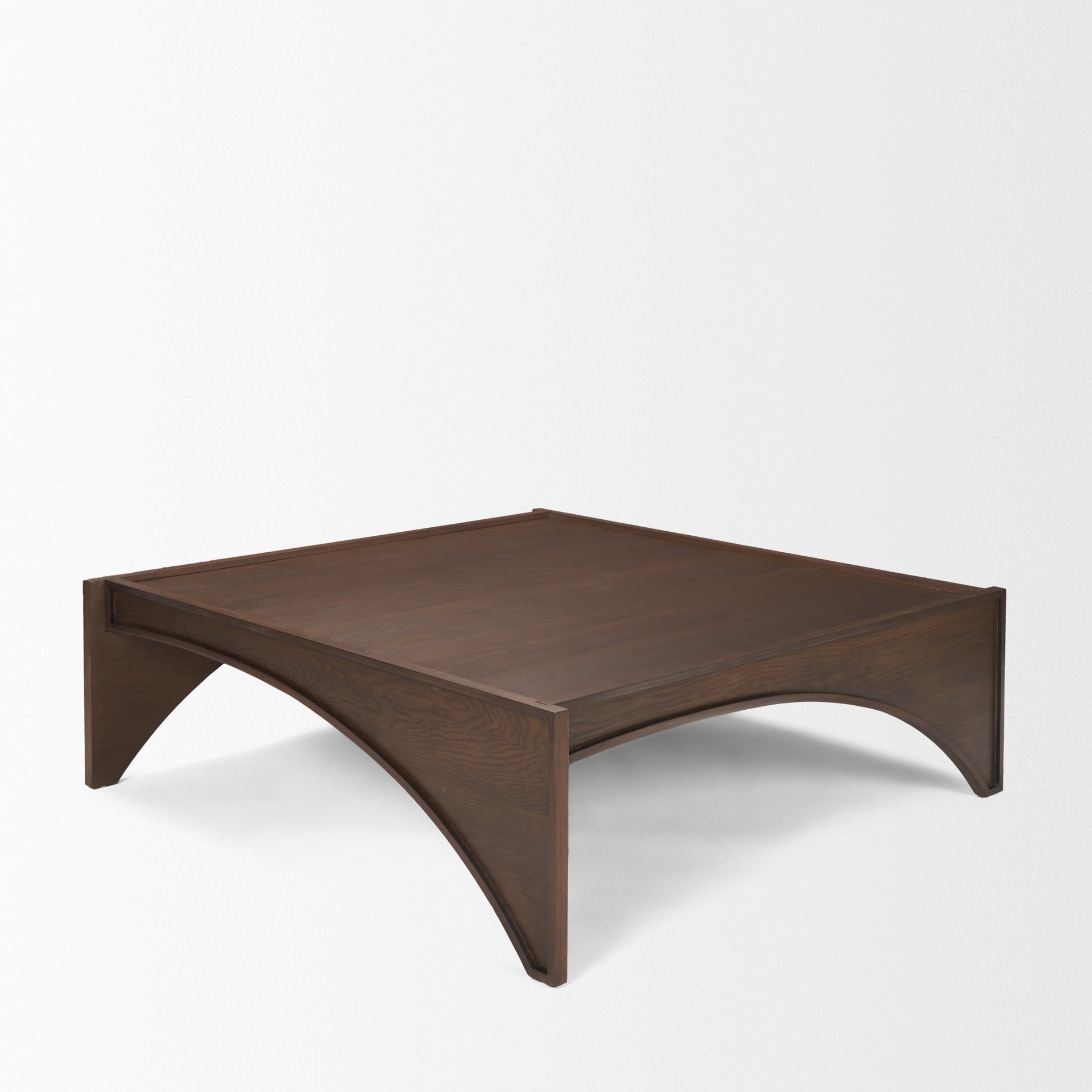 Mercana Laraya 48" x 48" x 15" Solid Wood Coffee Table