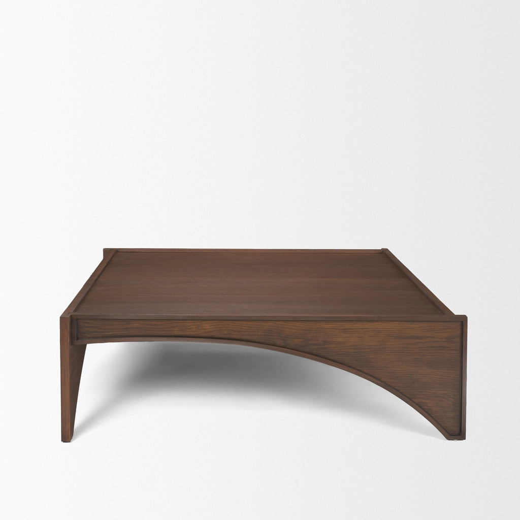 Mercana Laraya 48" x 48" x 15" Solid Wood Coffee Table