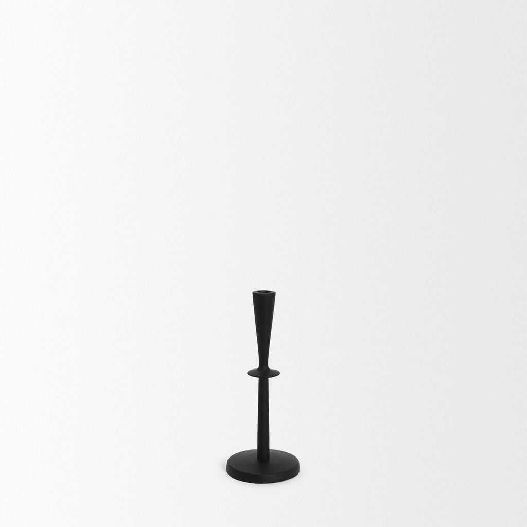 Mercana Qwin 4.3" x 4.3" x 11" Metal Candle Holder