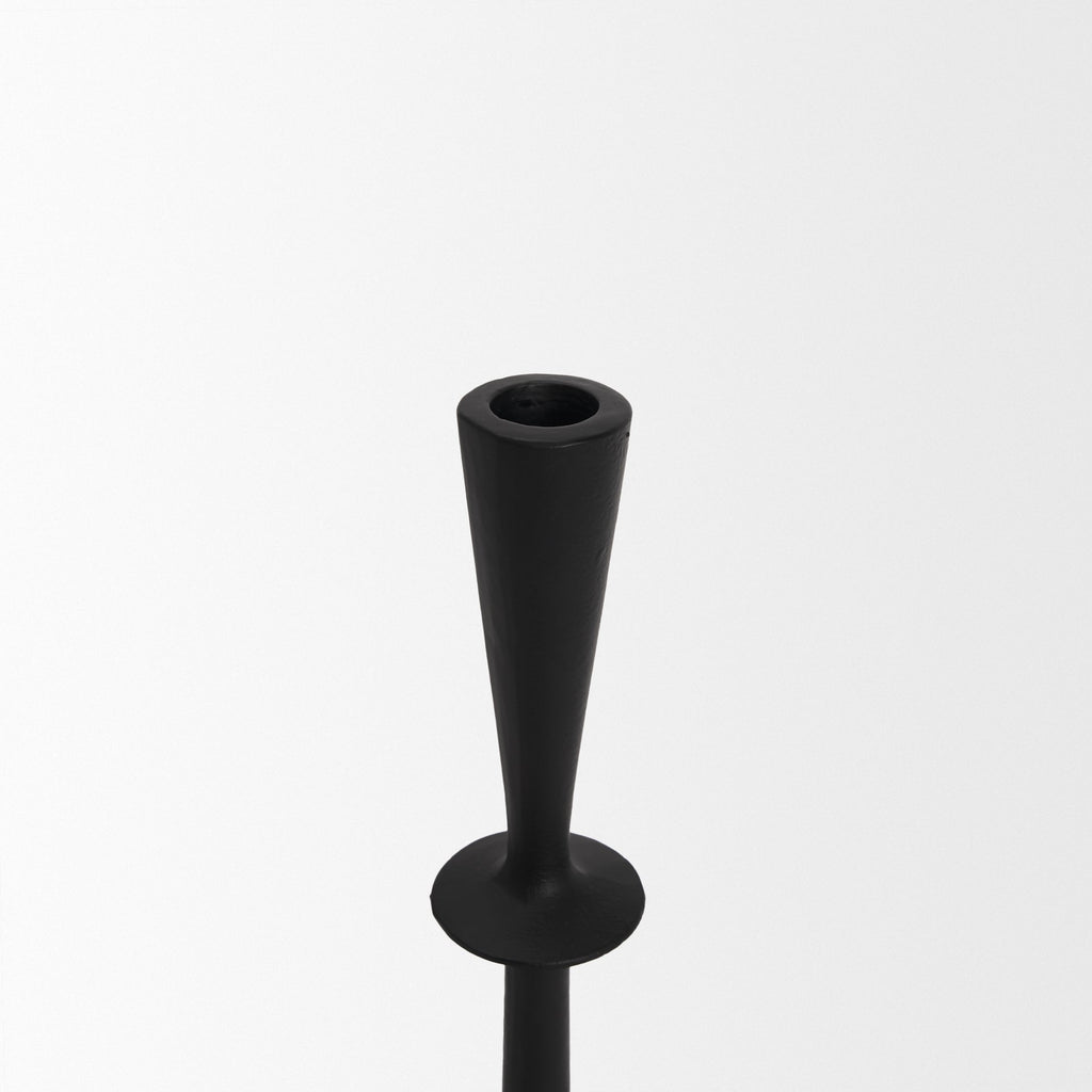 Mercana Qwin 4.3" x 4.3" x 11" Metal Candle Holder