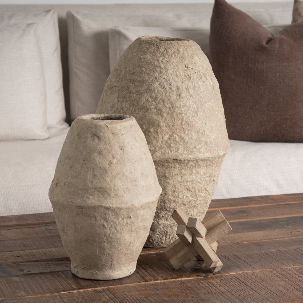 Mercana Rundal 8" x 8" x 12" Paper Vase
