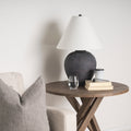 Mercana Marvin 18" x 18" x 27.5" Ceramic Table Lamp