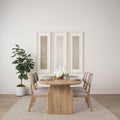 Mercana Tenton 23.5" x 19" x 36.8" Solid Wood Dining Chair (Set of 2)