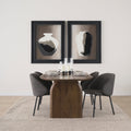 Mercana Shannon 22.5" x 22.8" x 31.5" Fabric Dining Chair (Set of 2)