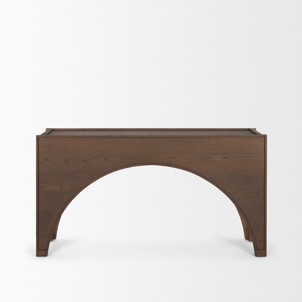Mercana Laraya 55" x 16" x 30" Solid Wood Console Table
